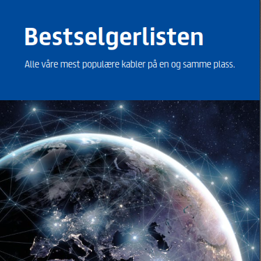 Vi forsøker stadig å hjelpe og gjøre det enklere for deg å gjøre jobben din.Nå har vi samlet alle våre mest etterspurte kabler for at det skal bli enklere for deg å finne og bestille de kablene som brukes mest. Her finner du favoritt- kablene i de fleste 